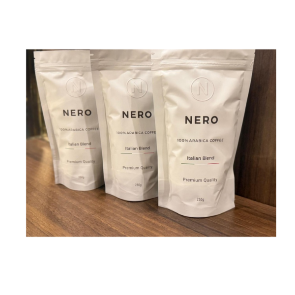 قهوة نيرو تركي بريميم حبوب ايطالي وسط ٢٠٠جم